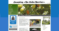 Desktop Screenshot of deoudebarrier.nl